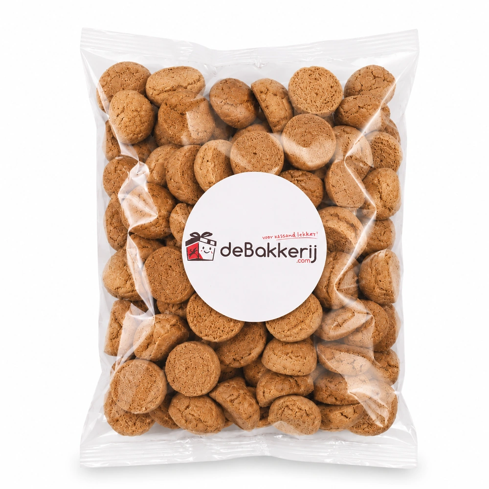Kruidnootjes met eigen logo (200 gram)