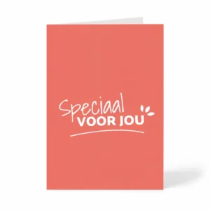 Kaartje "Speciaal voor jou"