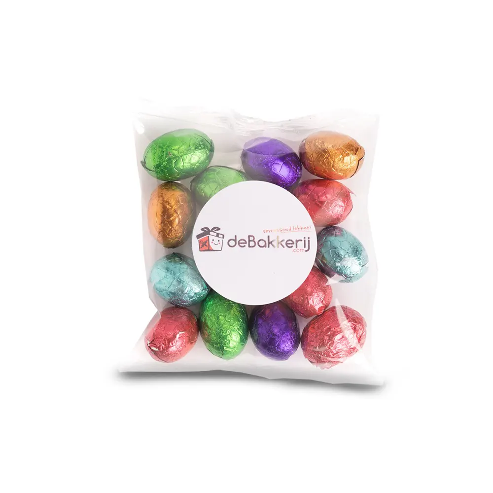 uitdeelzakje_paaseitjes_mix_met_eigen_logo_100_gram